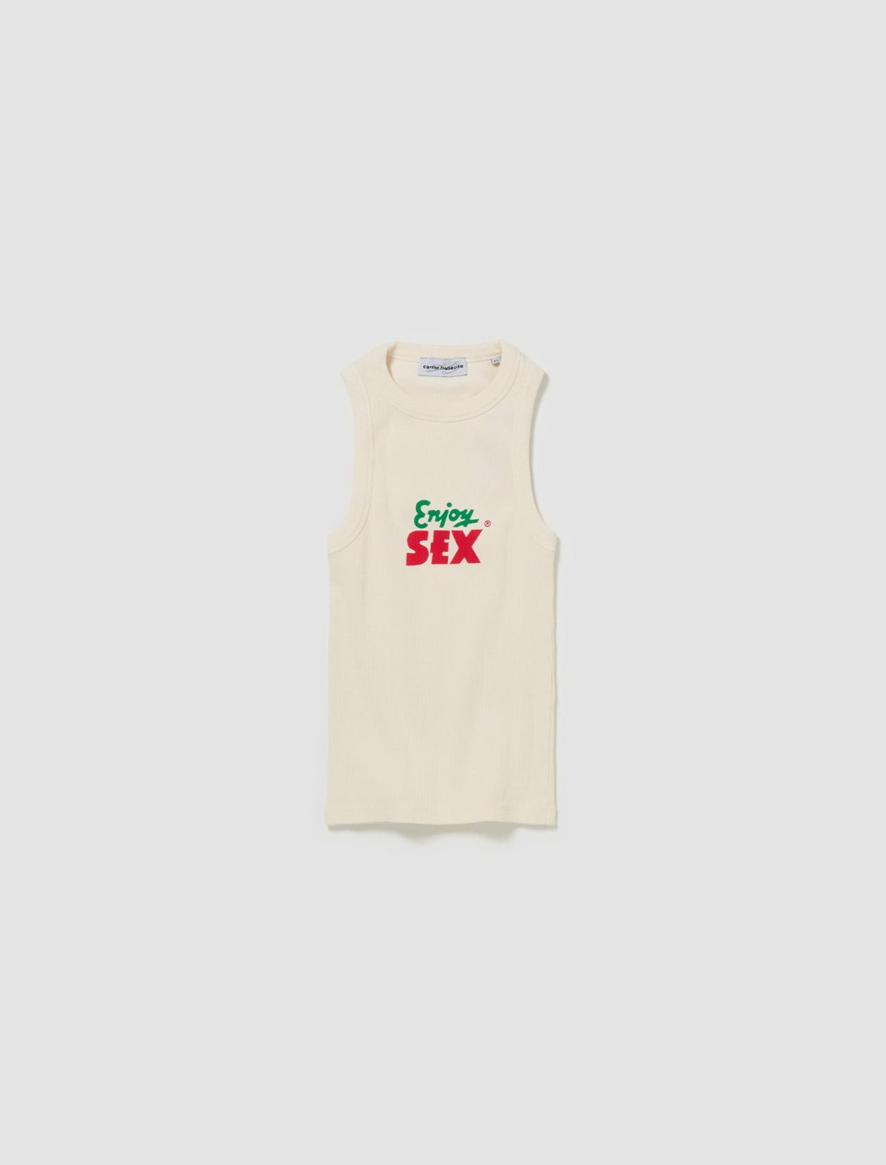 Enjoy! Tank Top in Cream