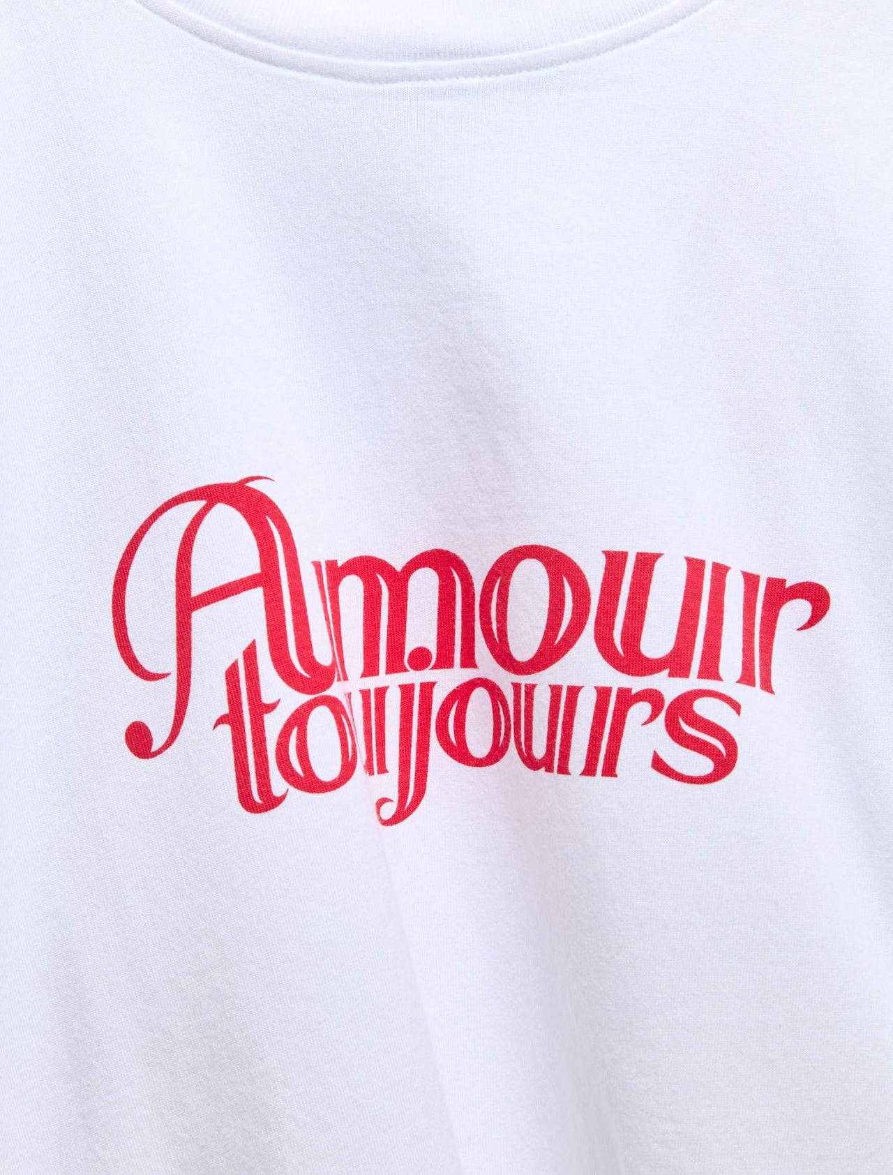 Amour Toujours T-Shirt in White