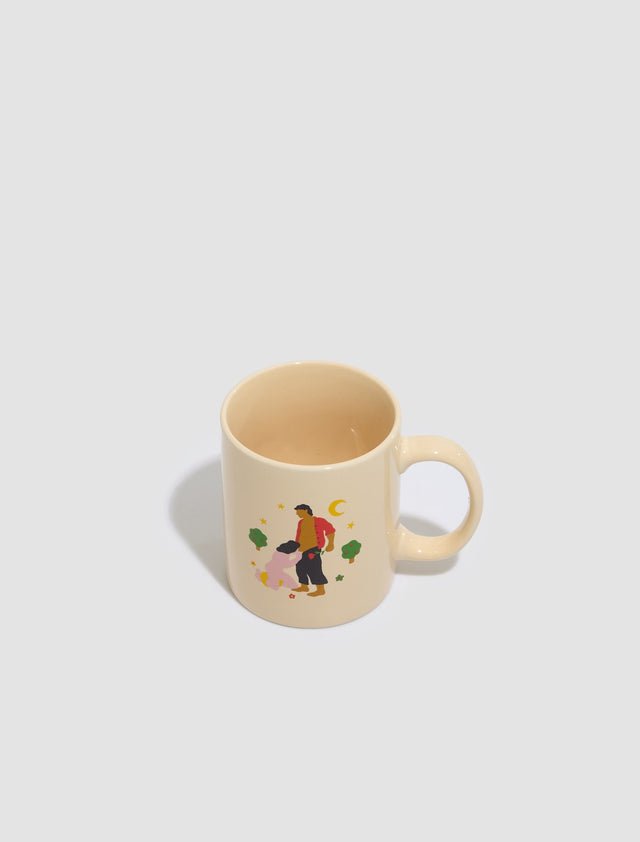 Out Of Nowhere Mug in Cream