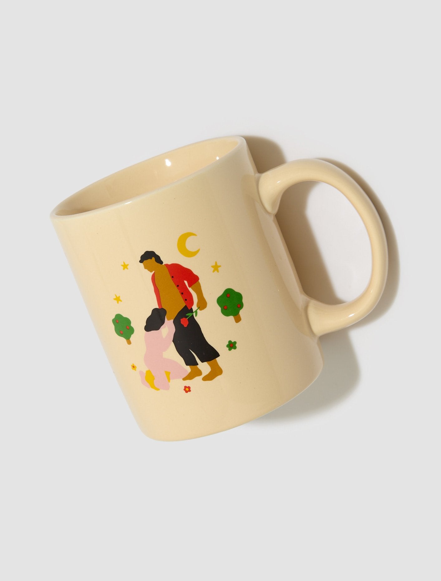 Out Of Nowhere Mug in Cream