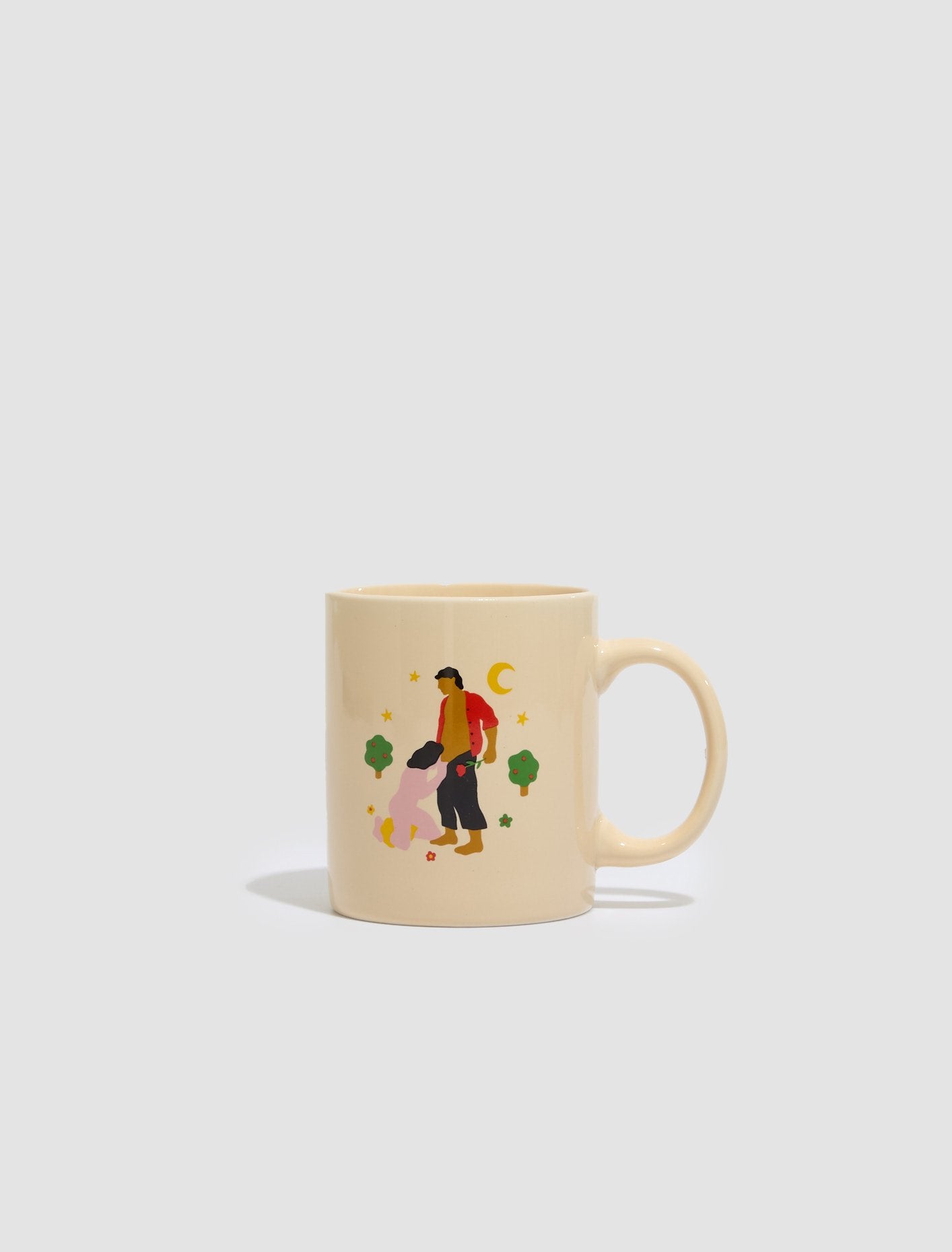 Out Of Nowhere Mug in Cream