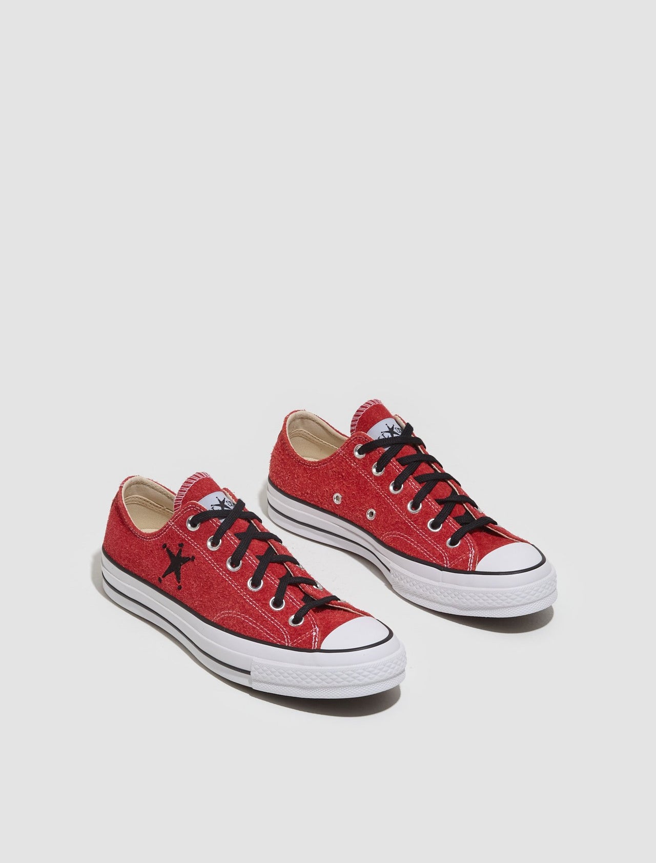 x Stüssy Chuck 70 Ox Sneaker in Poppy Red