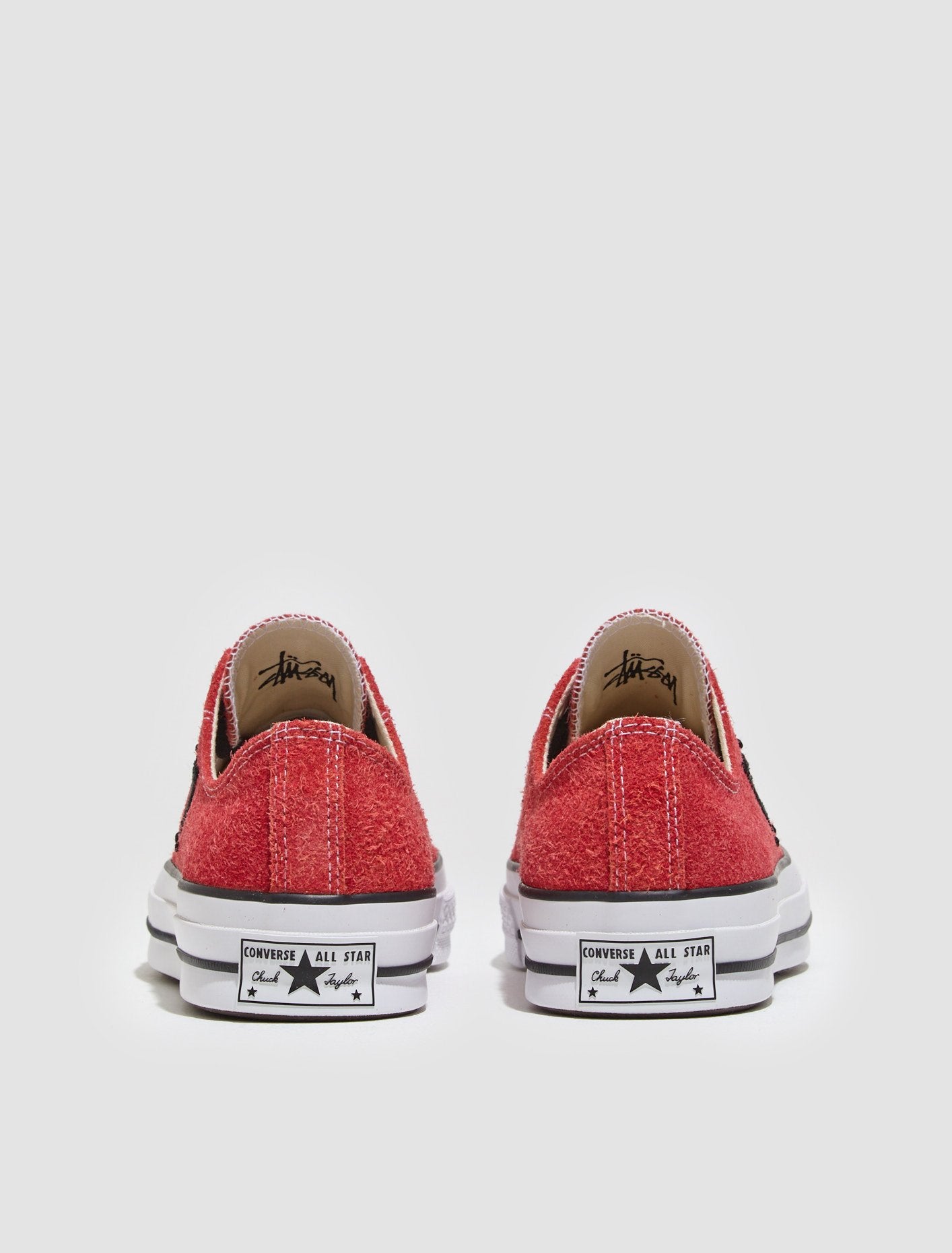 x Stüssy Chuck 70 Ox Sneaker in Poppy Red