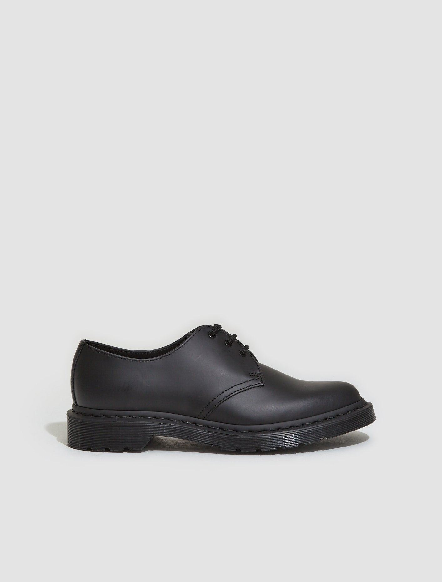 1461 Mono Smooth Shoes in Black