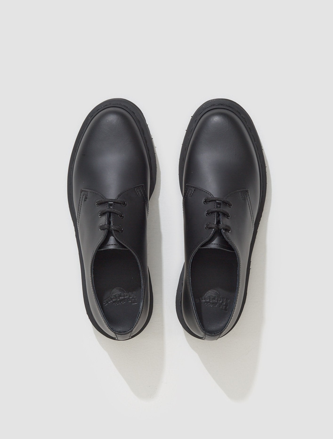 1461 Mono Smooth Shoes in Black