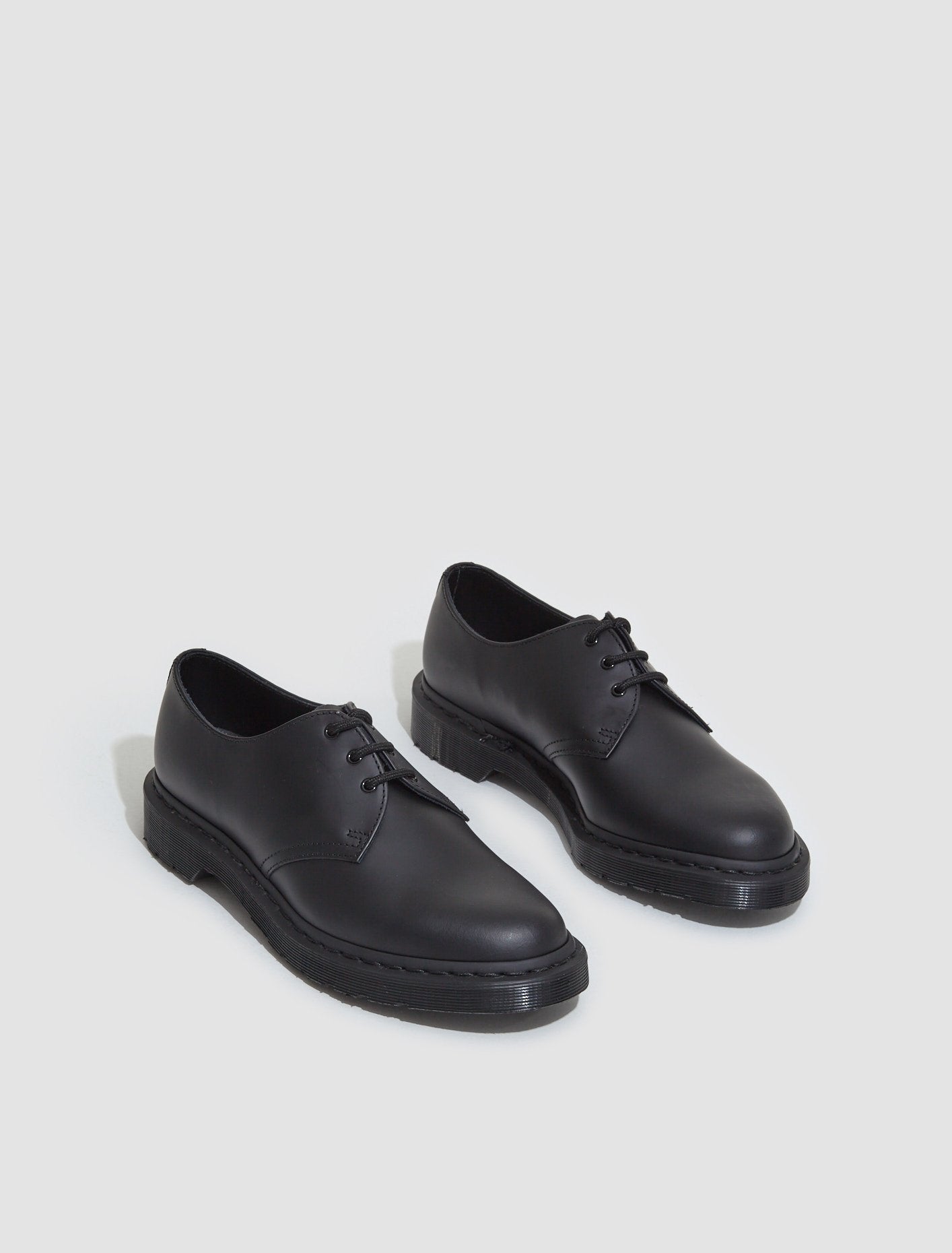 1461 Mono Smooth Shoes in Black