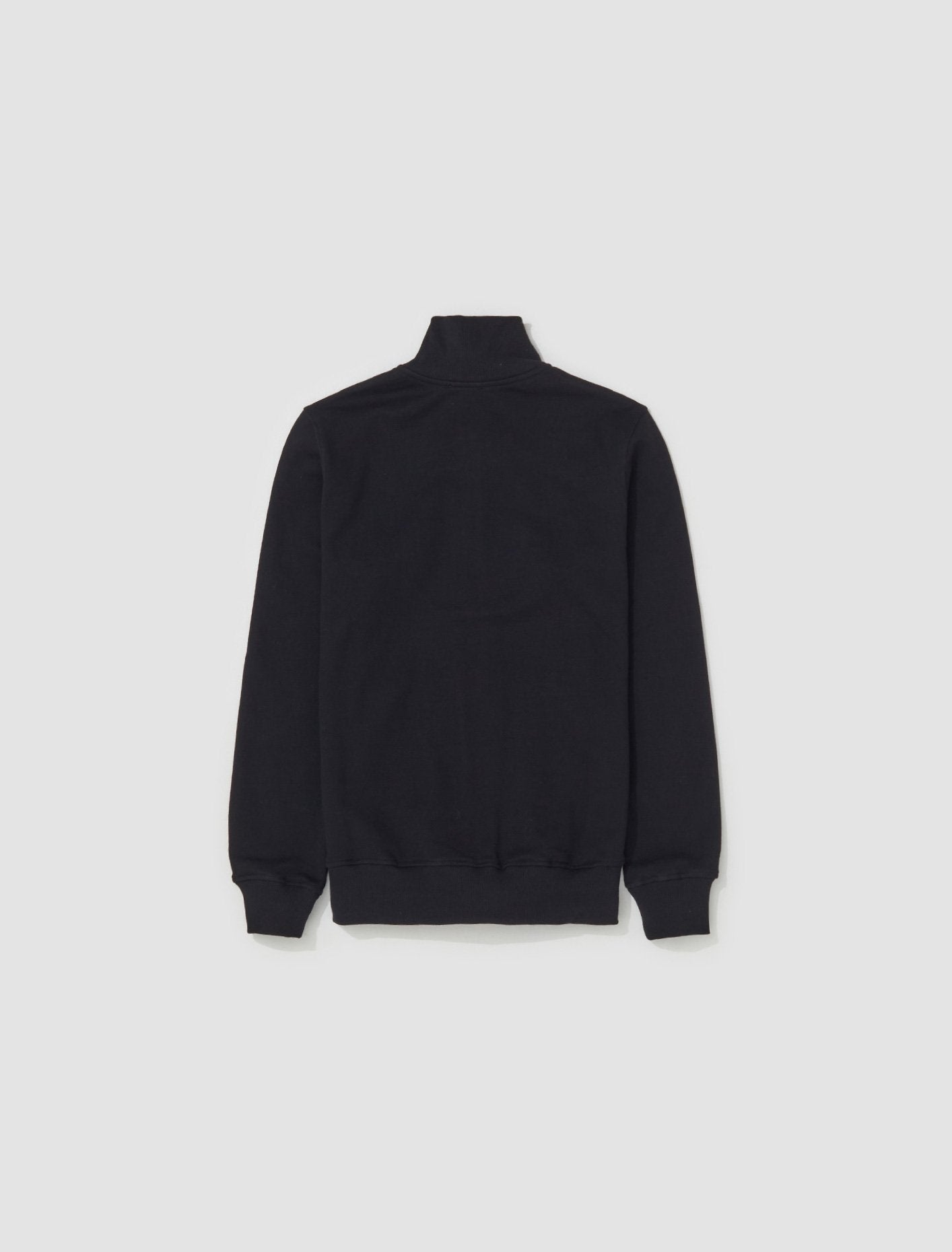 S-Ginni-Zip-OD Sweater in Black