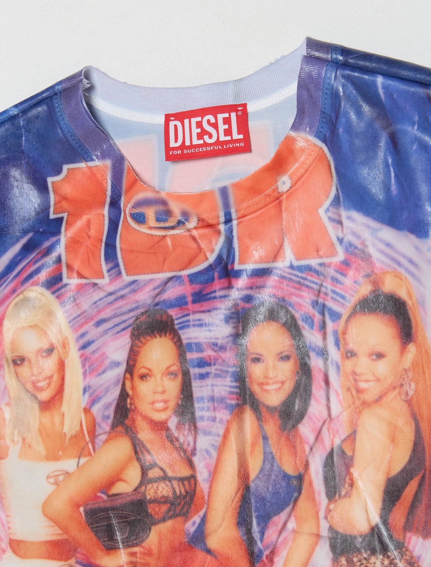 Diesel Photo-Print T-Shirt in Multicolor A13579-0JNAK – Voo Store