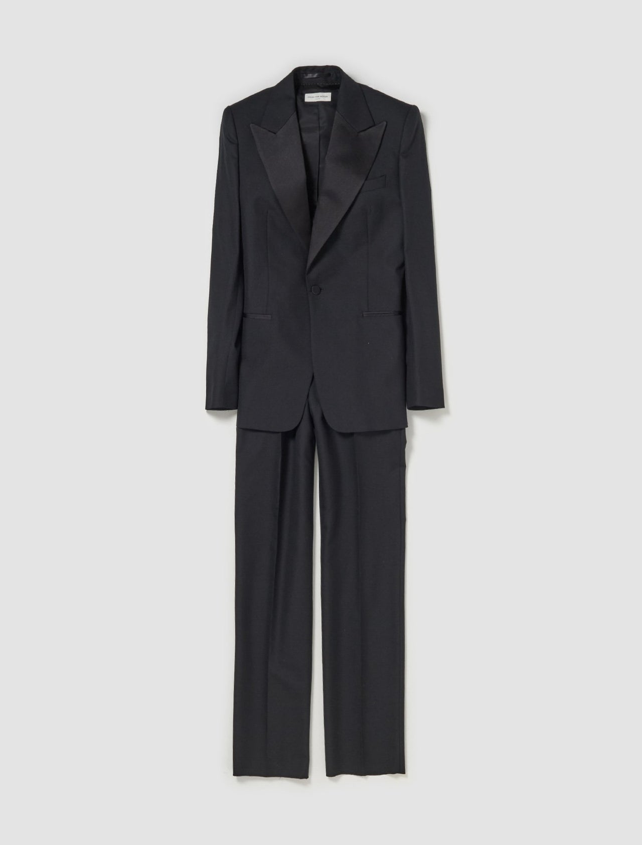 Kant Tux Suit in Black