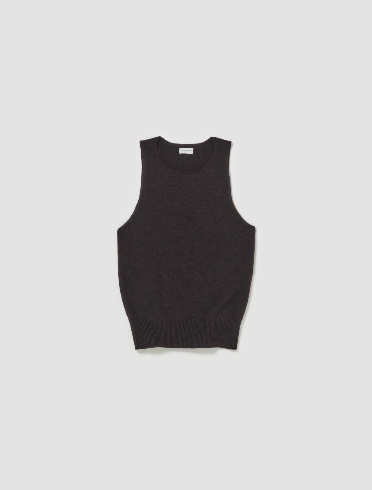 Malio Tank Top in Dark Brown