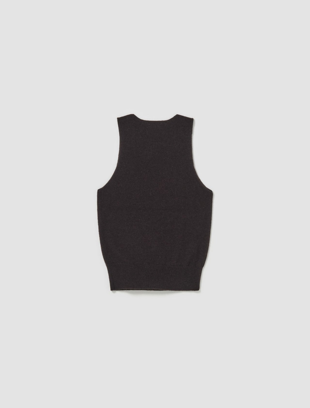 Malio Tank Top in Dark Brown