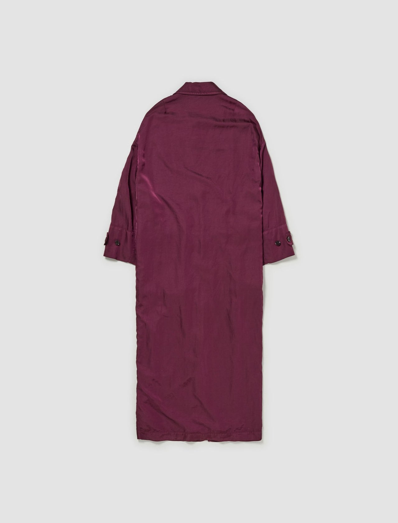 Reston Long Coat in Burgundy