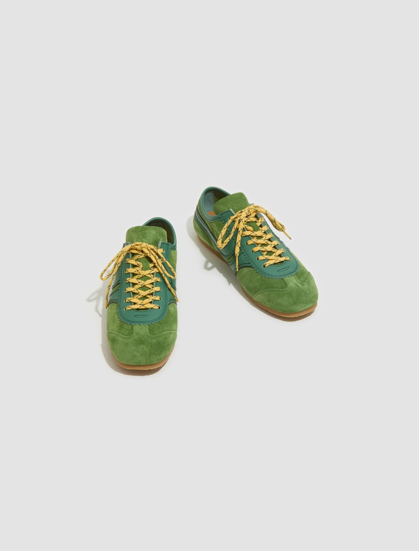 Suede Sneaker in Green