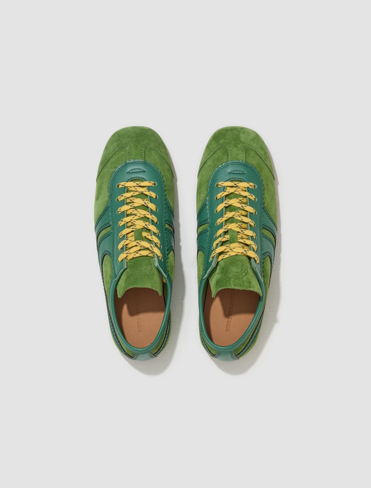 Suede Sneaker in Green