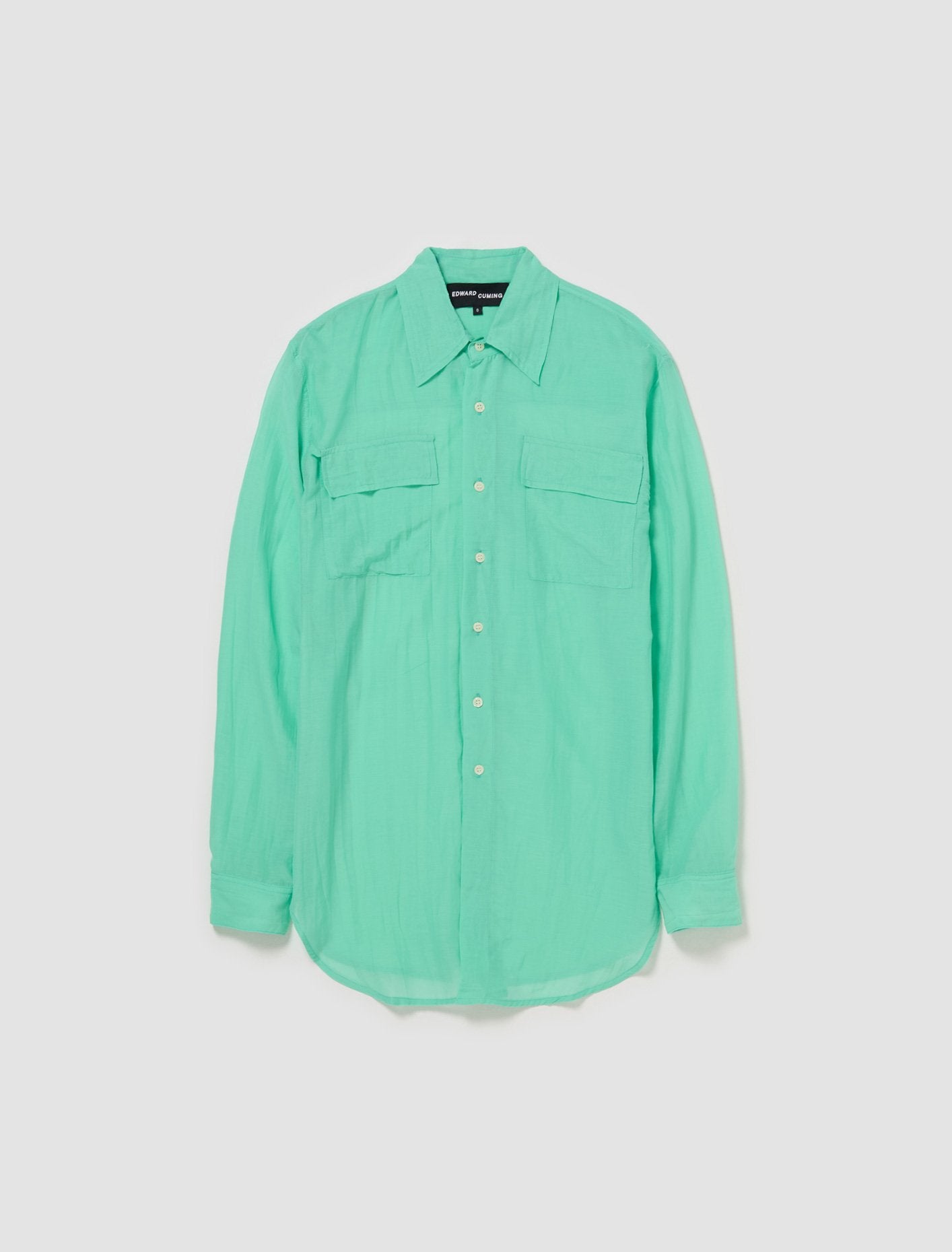 Classic Shirt in Aqua Green