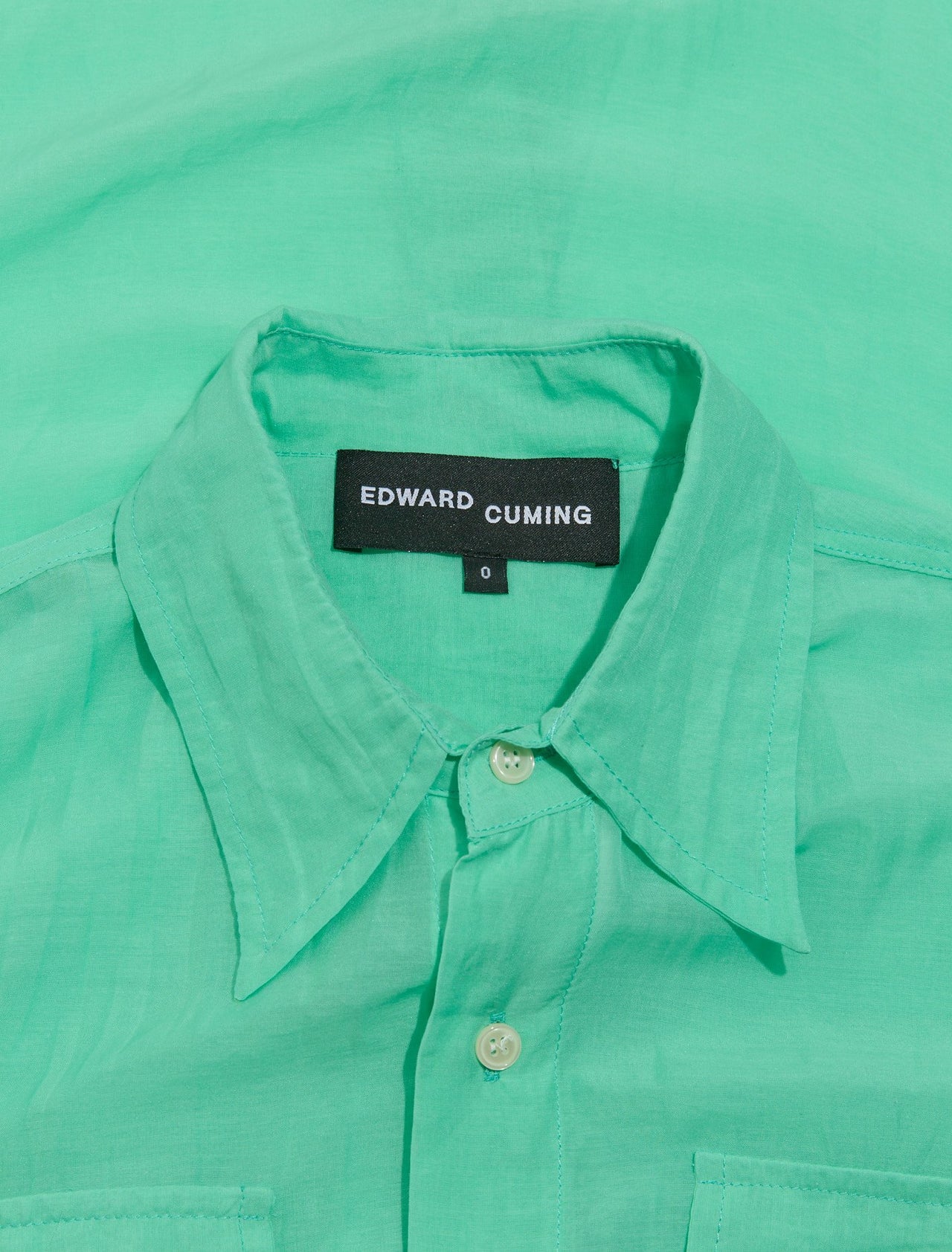 Classic Shirt in Aqua Green