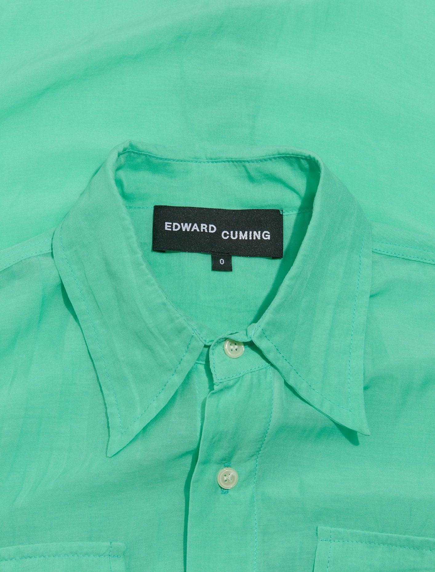 Classic Shirt in Aqua Green