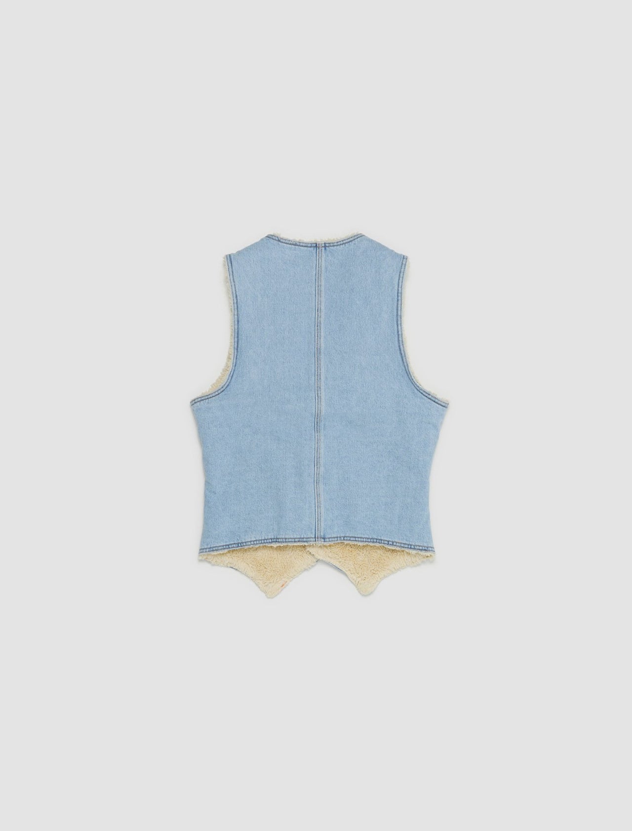 x Levi's Woven Sherpa Vest in Denim