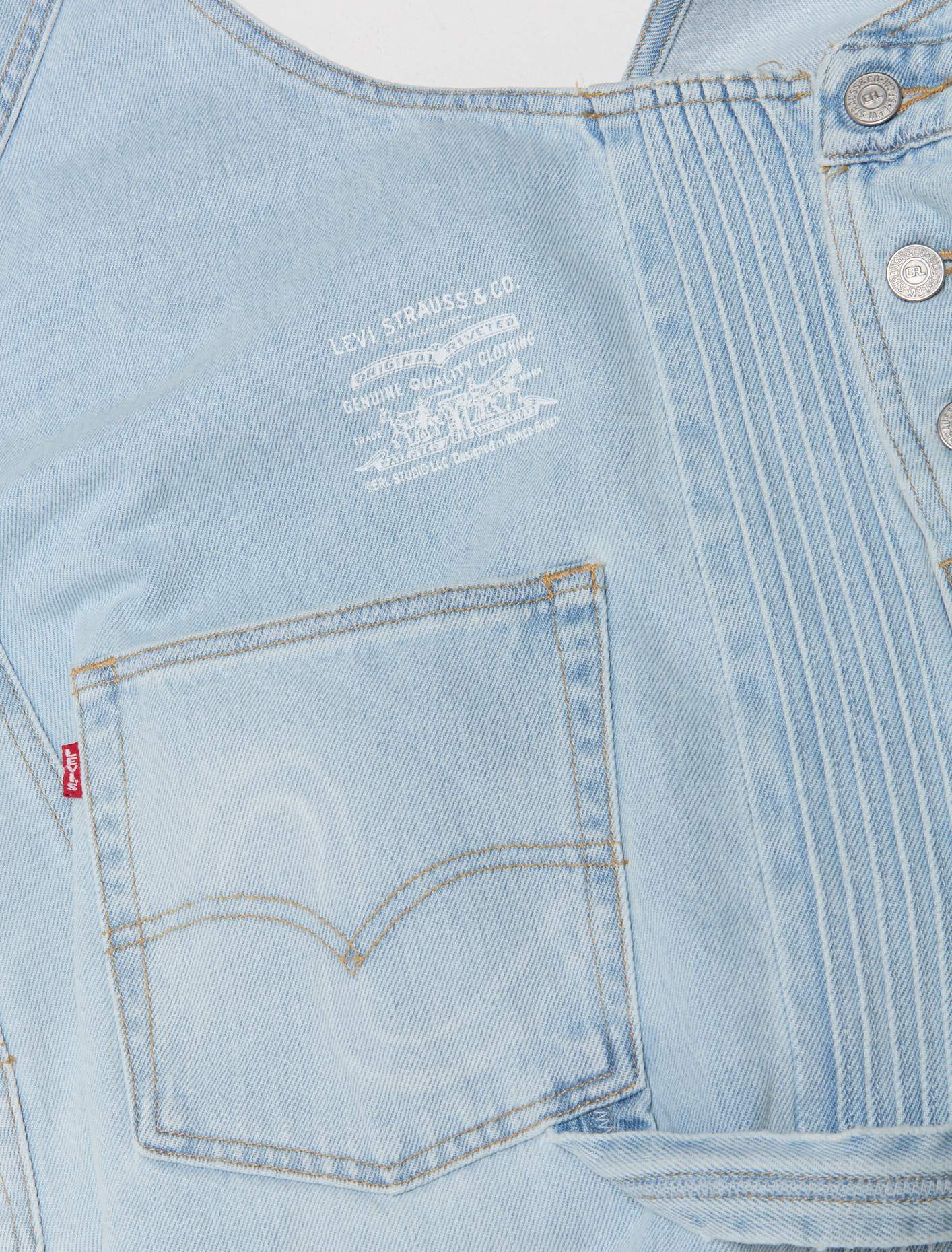 x Levi's Woven Overall in Denim