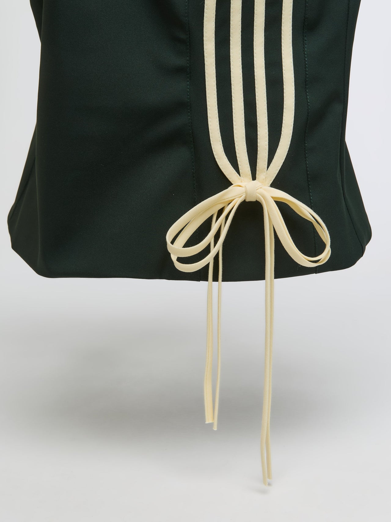 Sasha Strapless Top in Forest Green