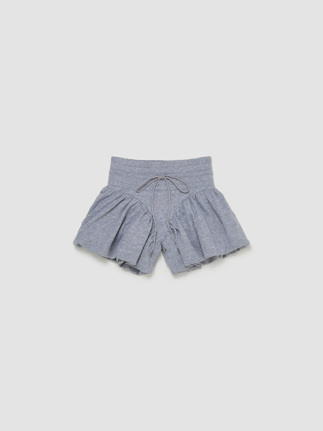 Philippa Bubble Shorts in Grey Melange