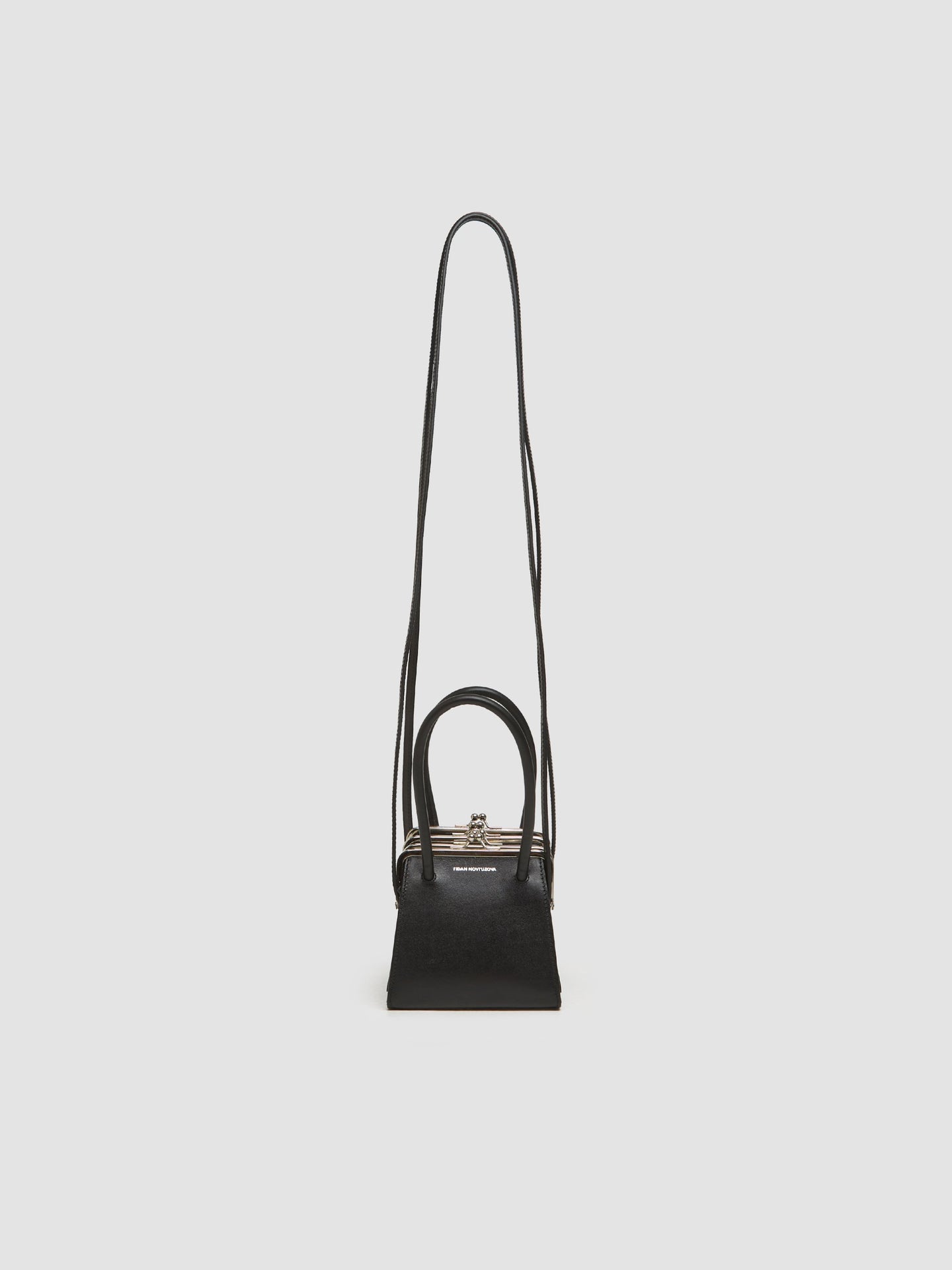 Clasp Boa Bag in Black