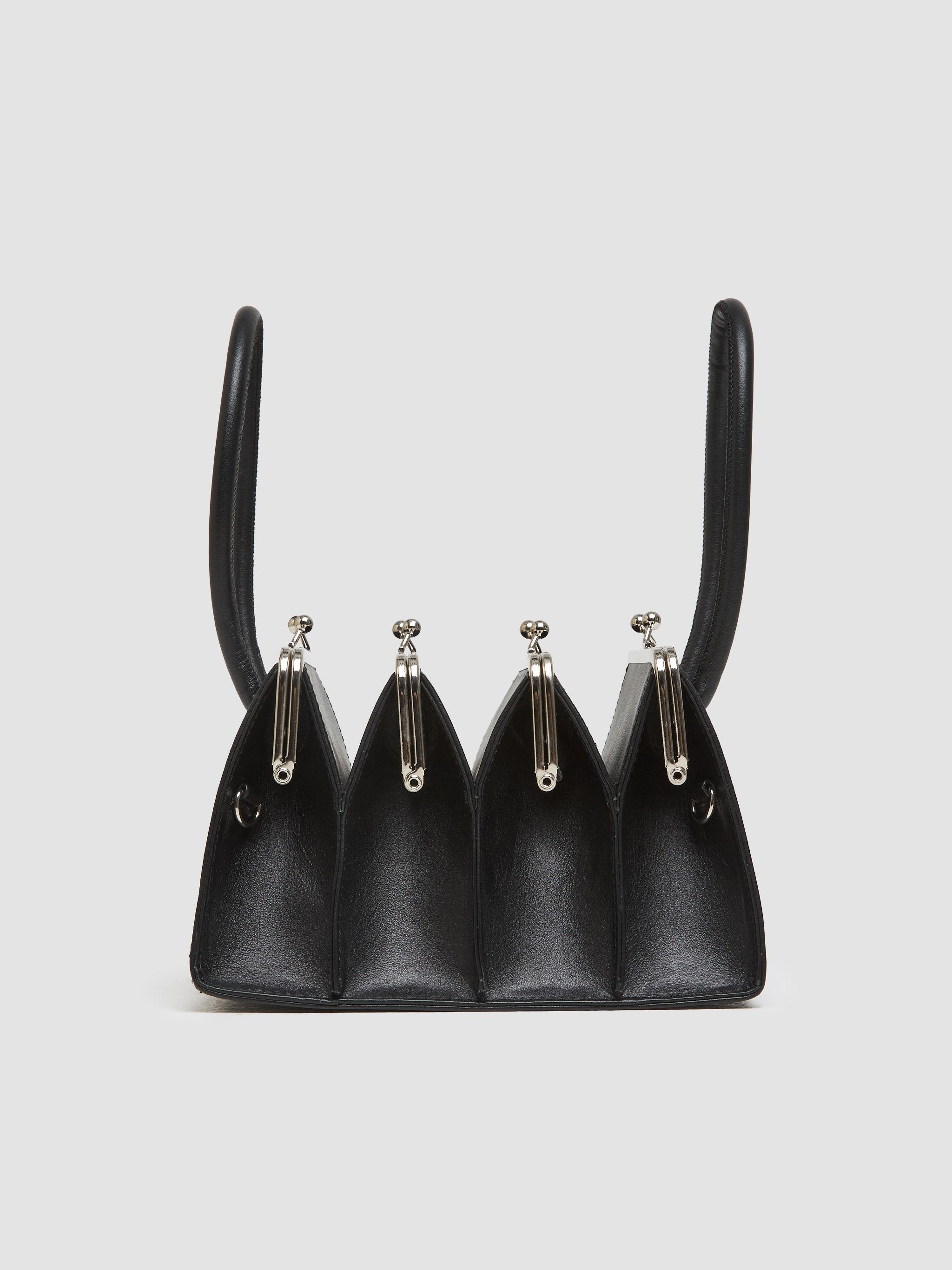 Clasp Boa Bag in Black