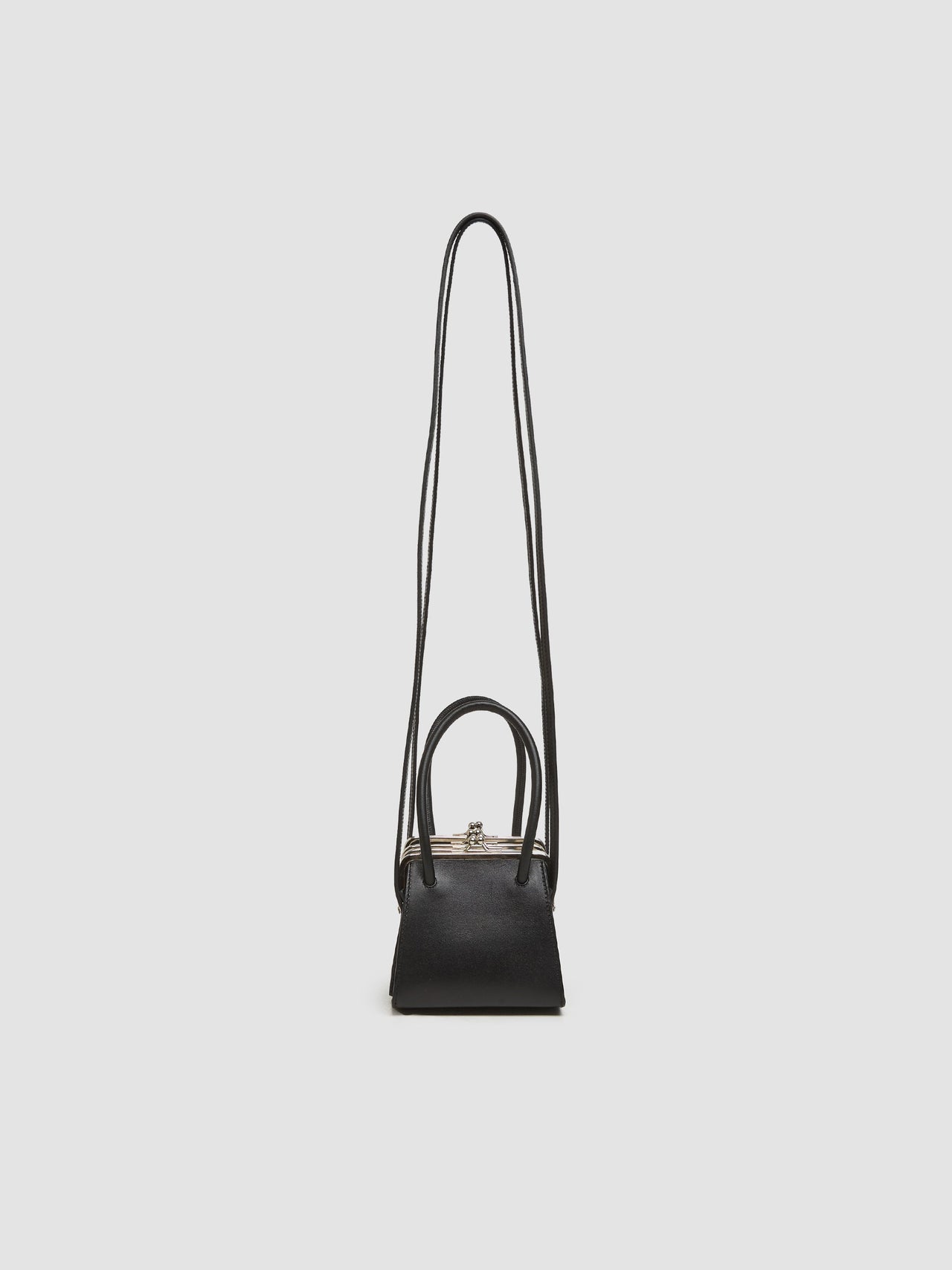 Clasp Boa Bag in Black