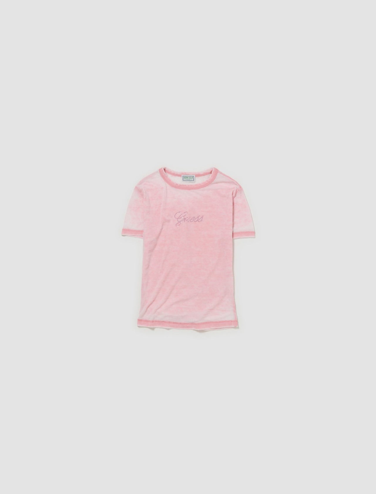 Classic Logo Baby Tee in Faded Rose