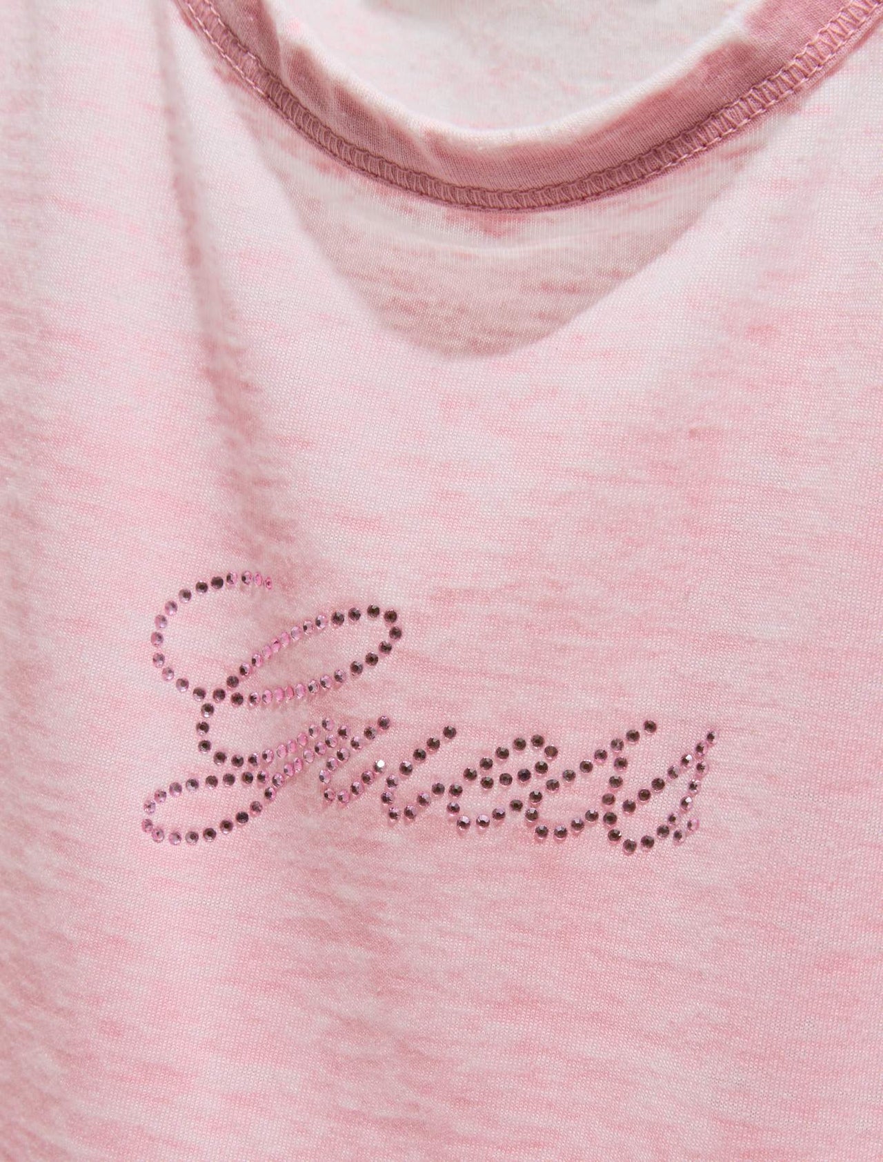 Classic Logo Baby Tee in Faded Rose