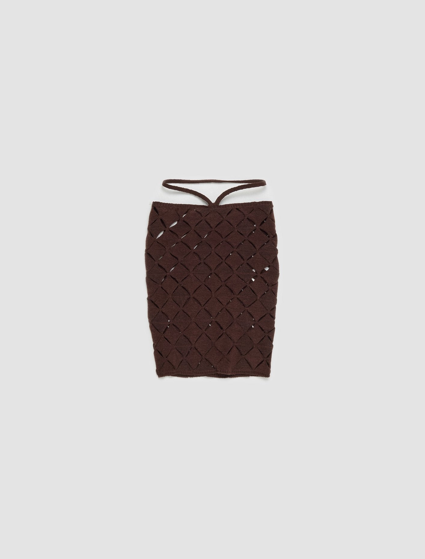 Argyle Centauri Mini Skirt in Hickory