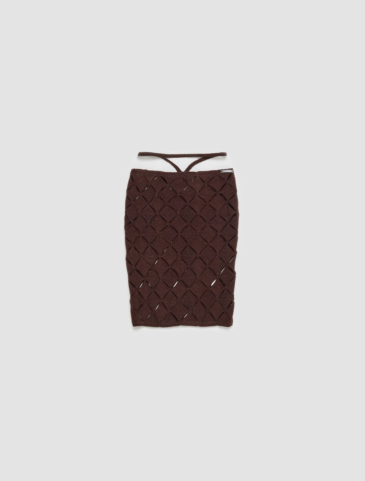 Argyle Centauri Mini Skirt in Hickory