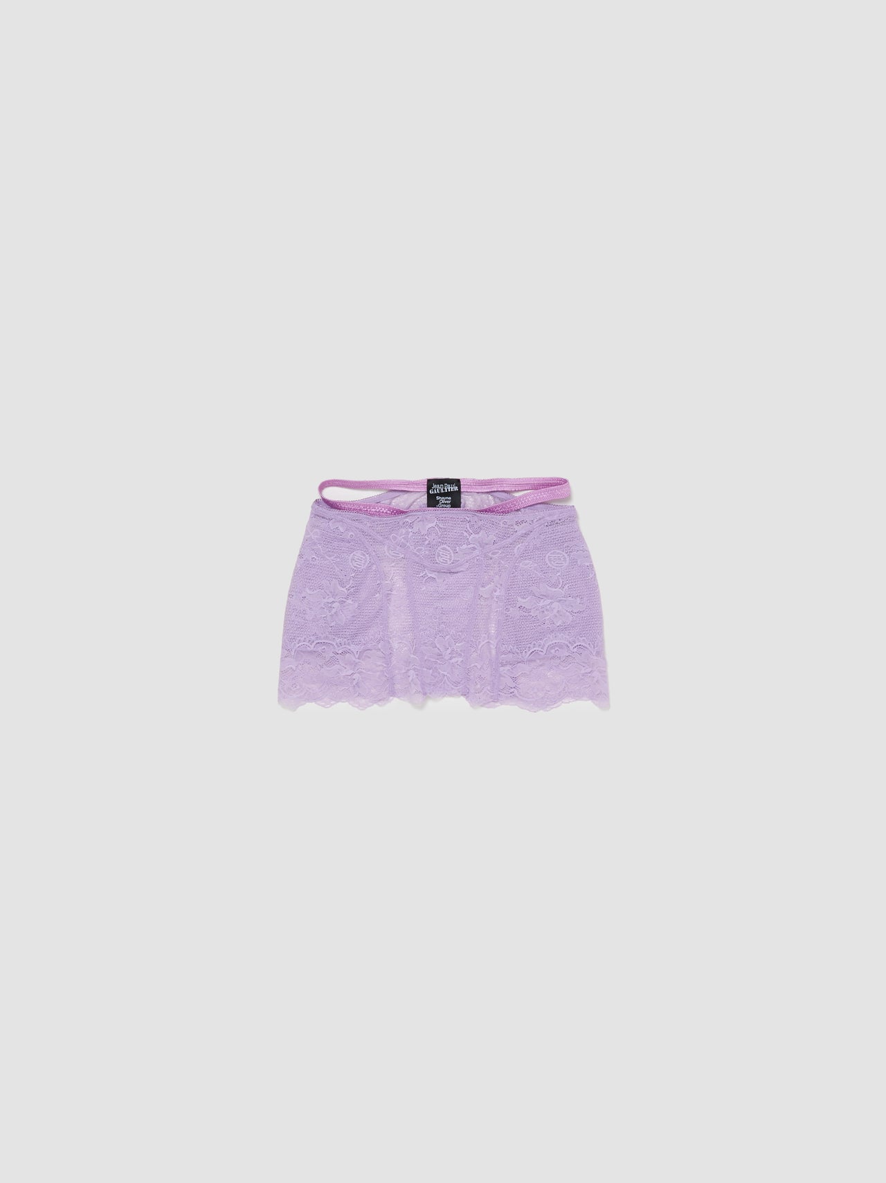 x Shayne Oliver Lace Skirt in Lilac