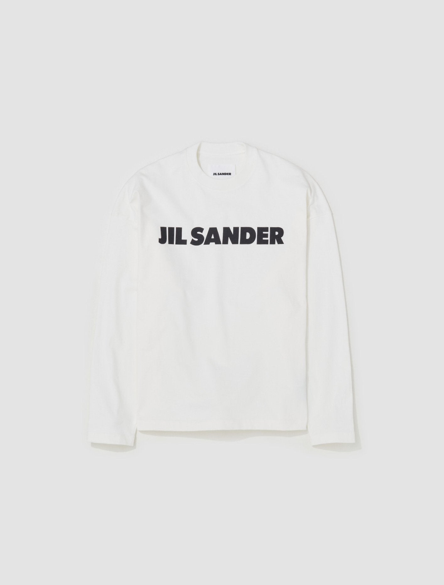 Long Sleeved T-Shirt in Porcelain