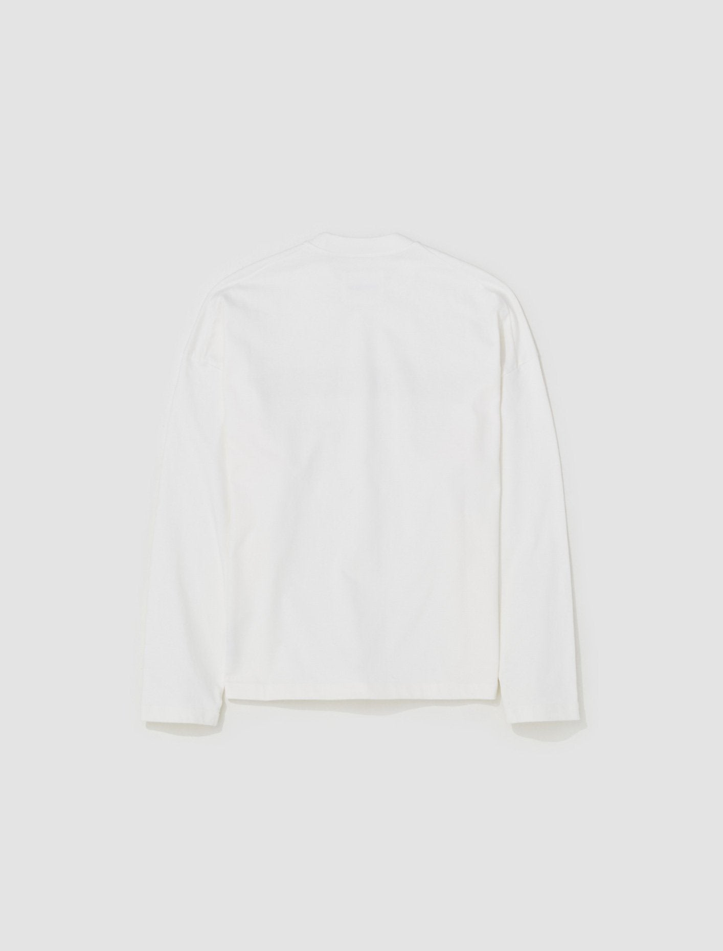 Long Sleeved T-Shirt in Porcelain