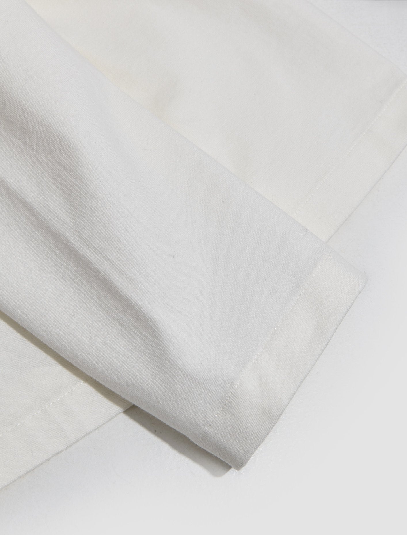 Long Sleeved T-Shirt in Porcelain