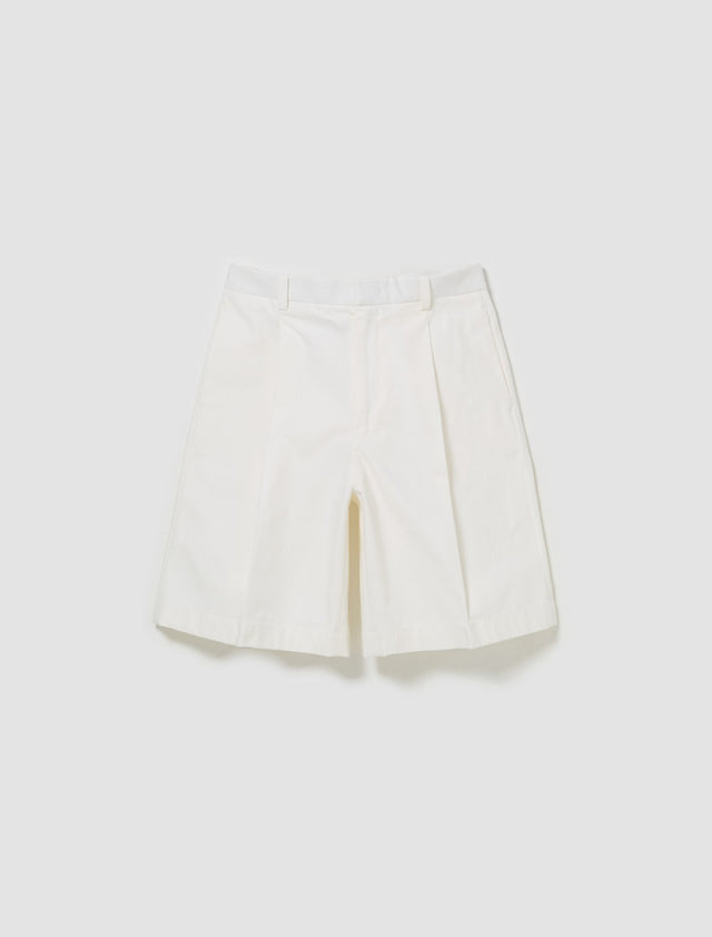 Bermuda Shorts in Optic White