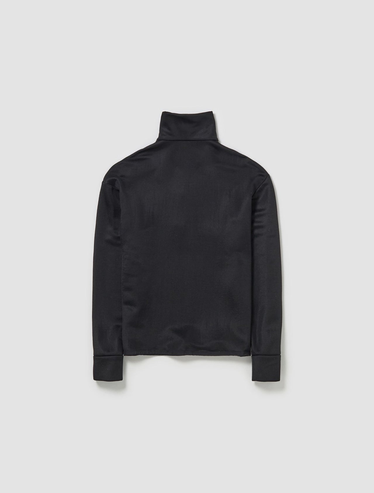 Zip-Up Sweatshirt in Black