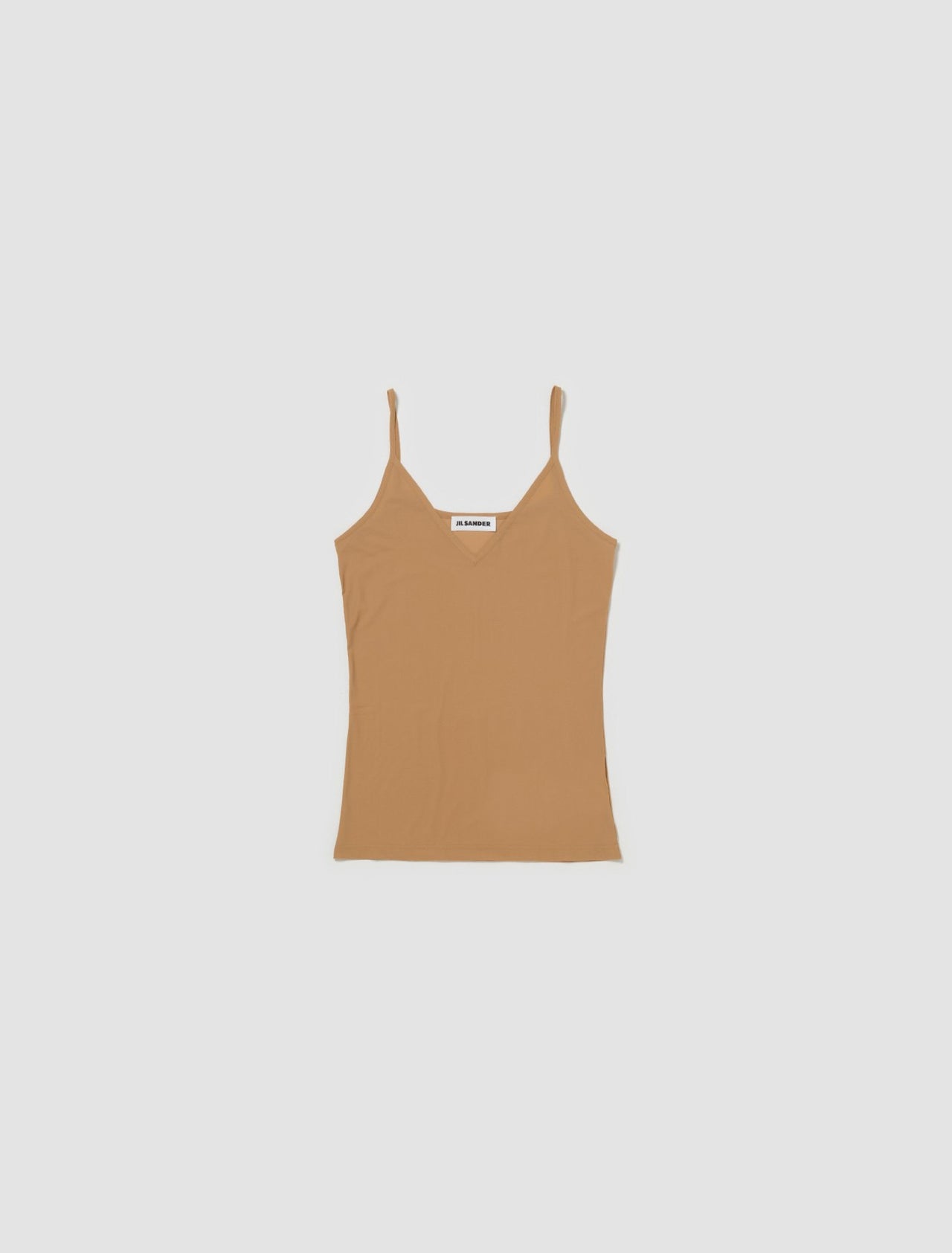 Jersey Tank Top in Medium Beige