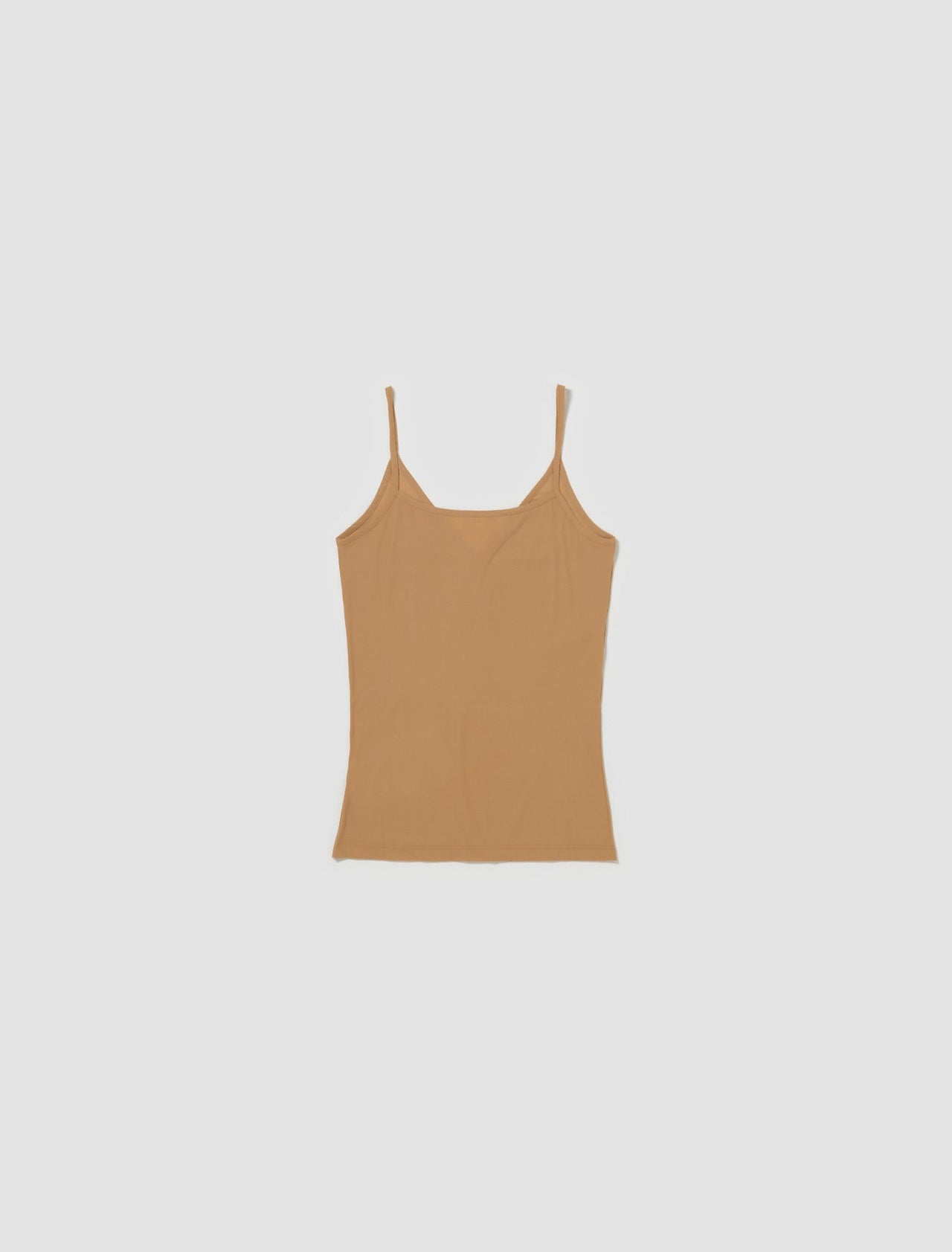 Jersey Tank Top in Medium Beige