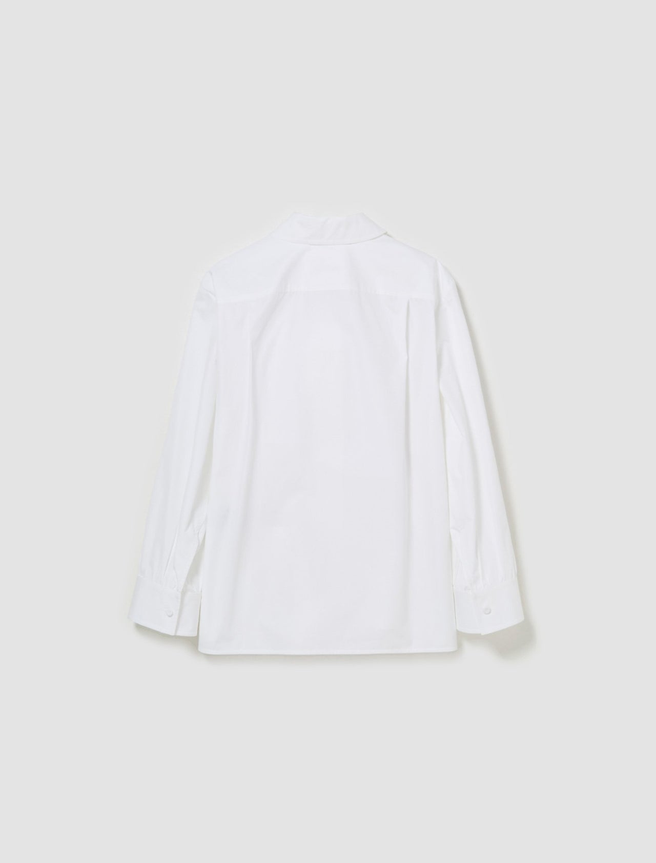 Shirt with Clip Details in Optic White