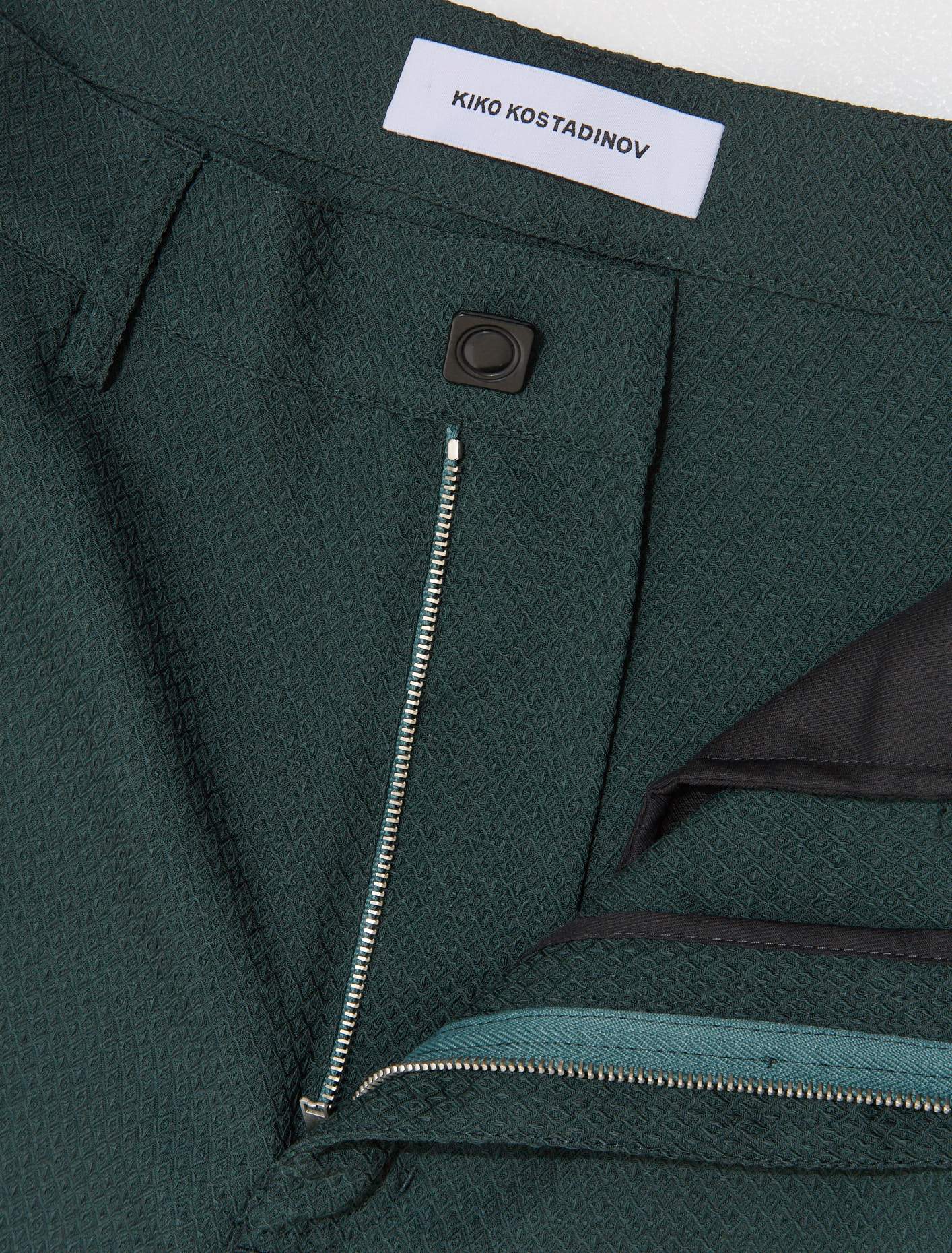 Deultum Trousers in Deep Green