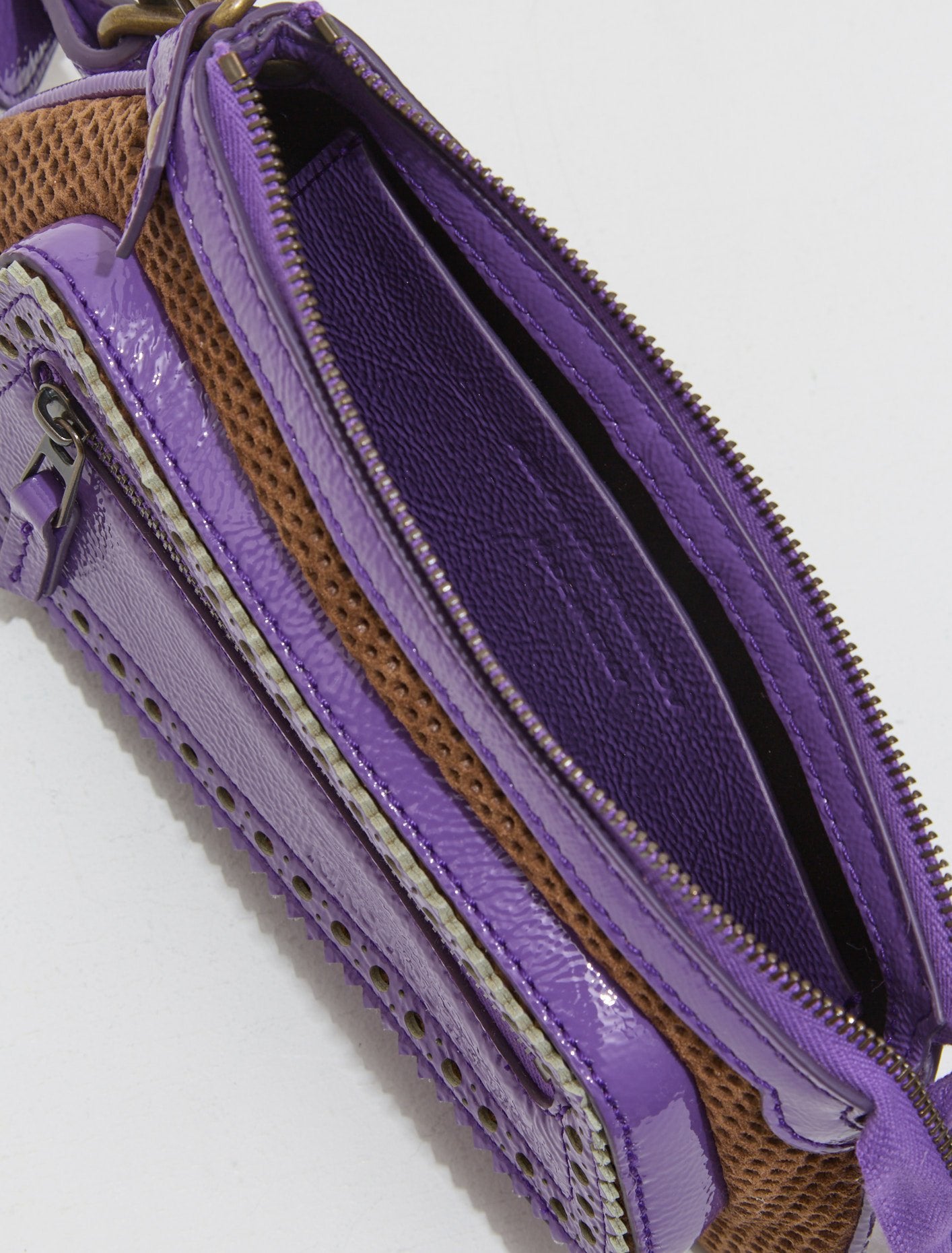 Amlen Pochette Umber & Ultra Violet