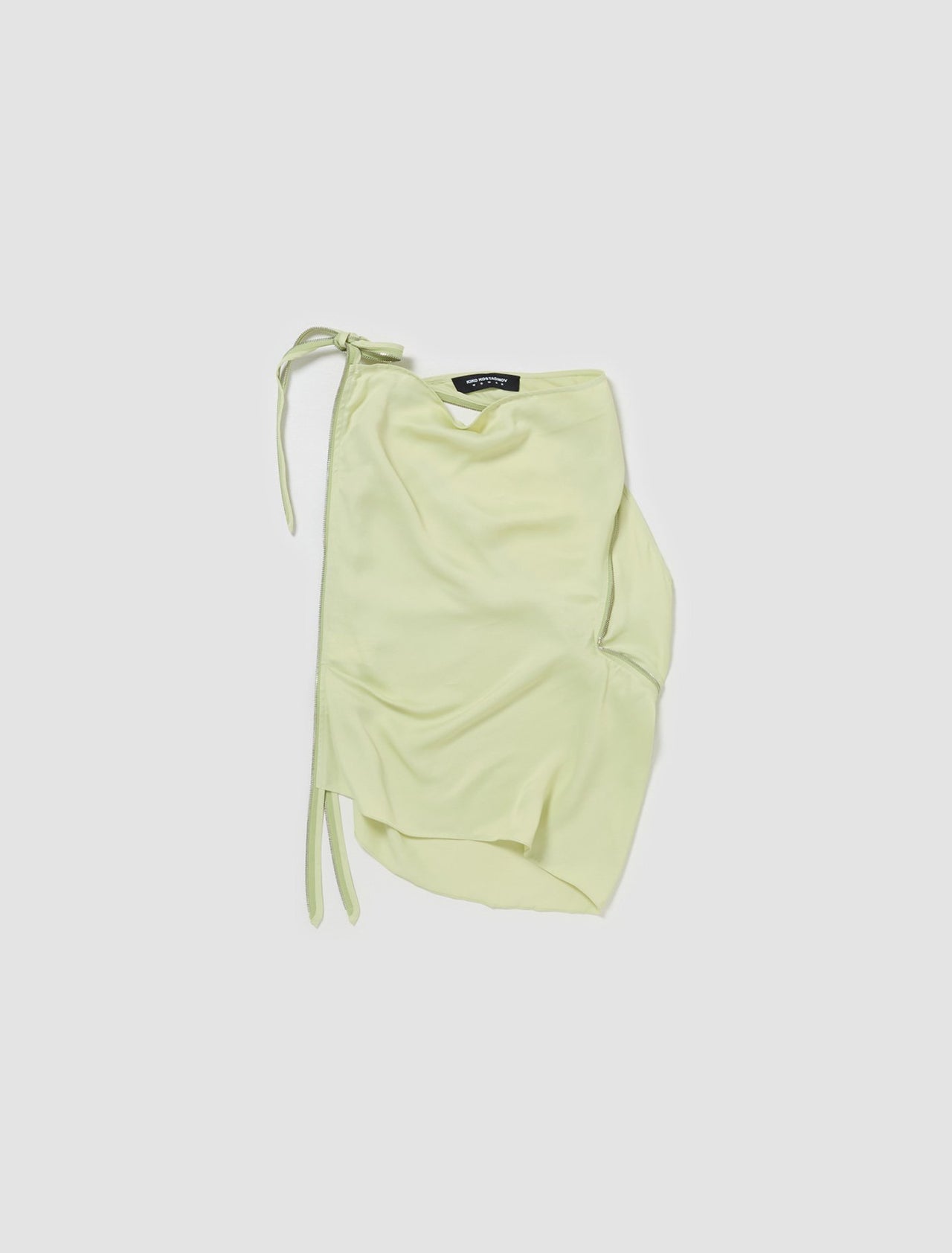 Chevreul Sleevess Top in Washed Chartreuse