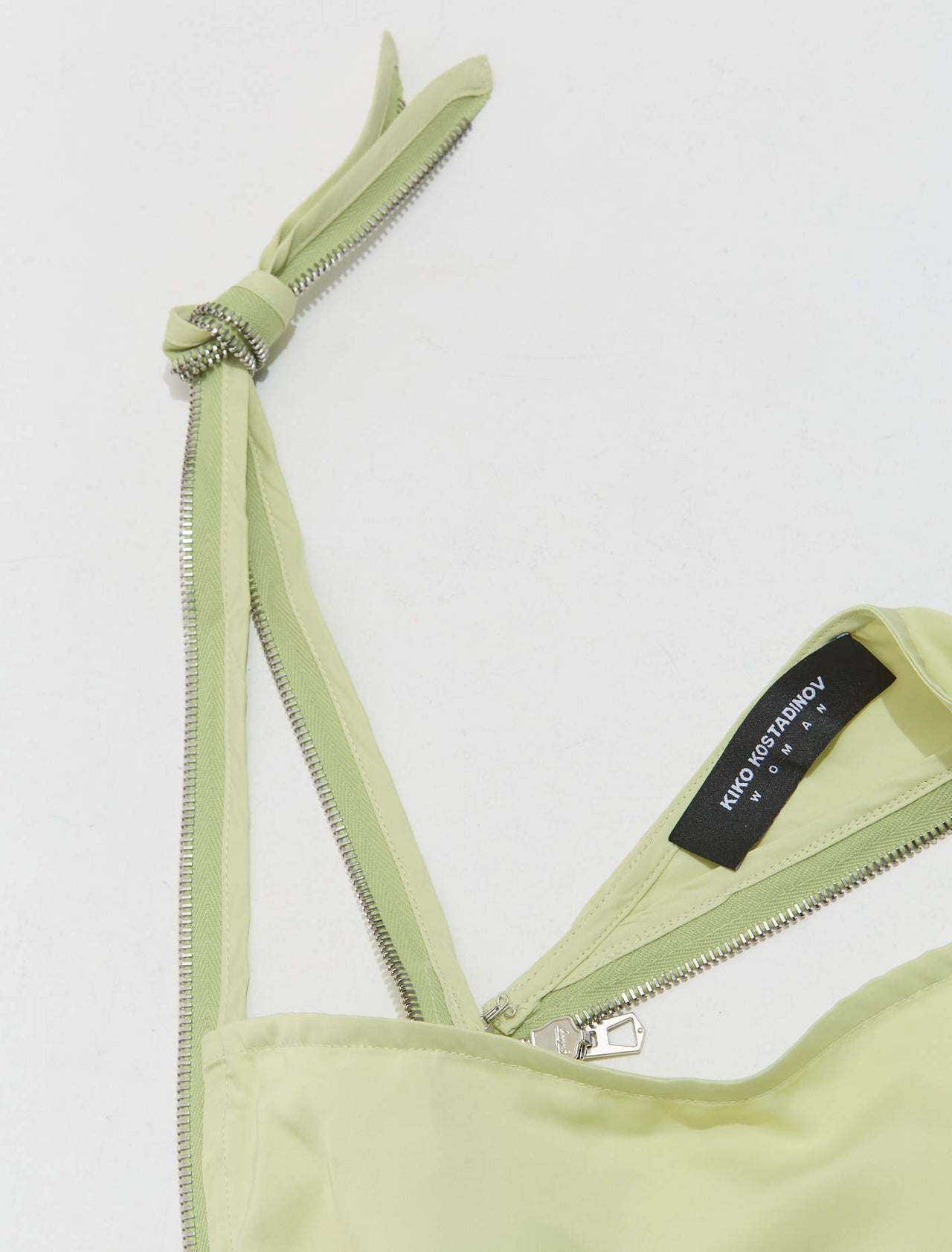 Chevreul Sleevess Top in Washed Chartreuse