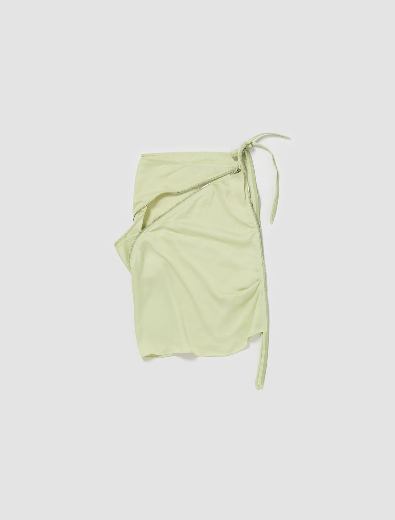 Chevreul Sleevess Top in Washed Chartreuse