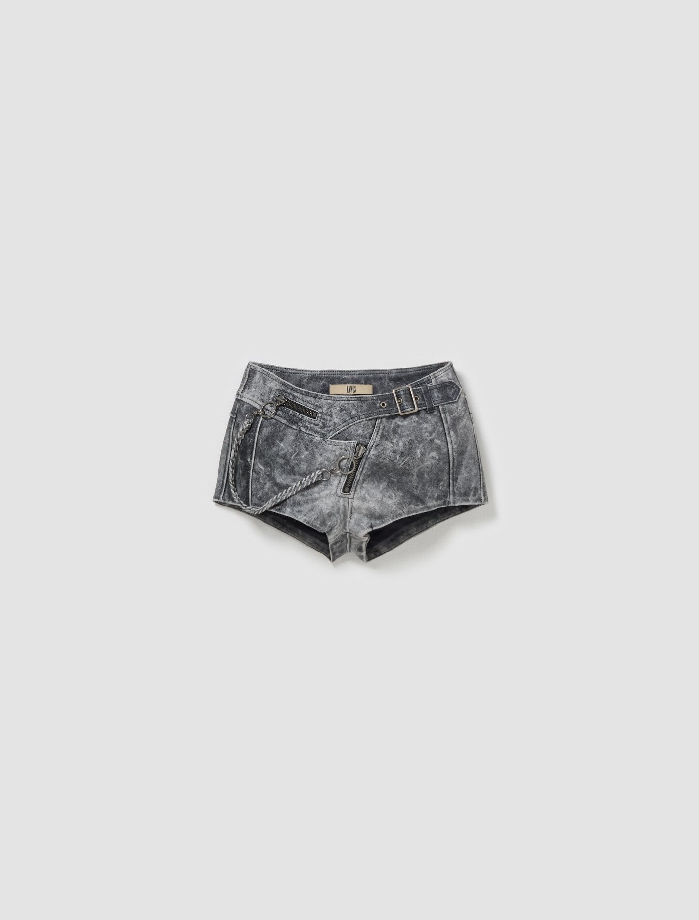 Nihil Moto Shorts in Black