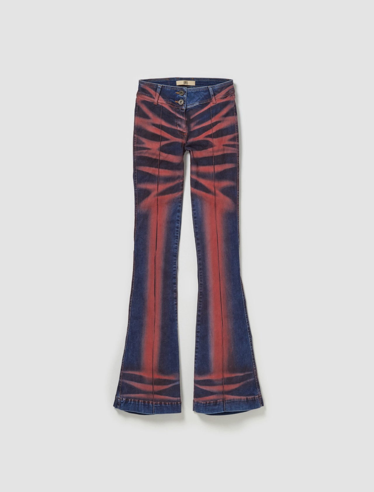 Harley Jeans in Crease Red