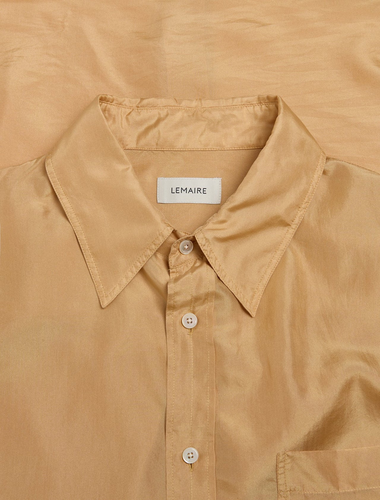 Loose Shirt in Apricot