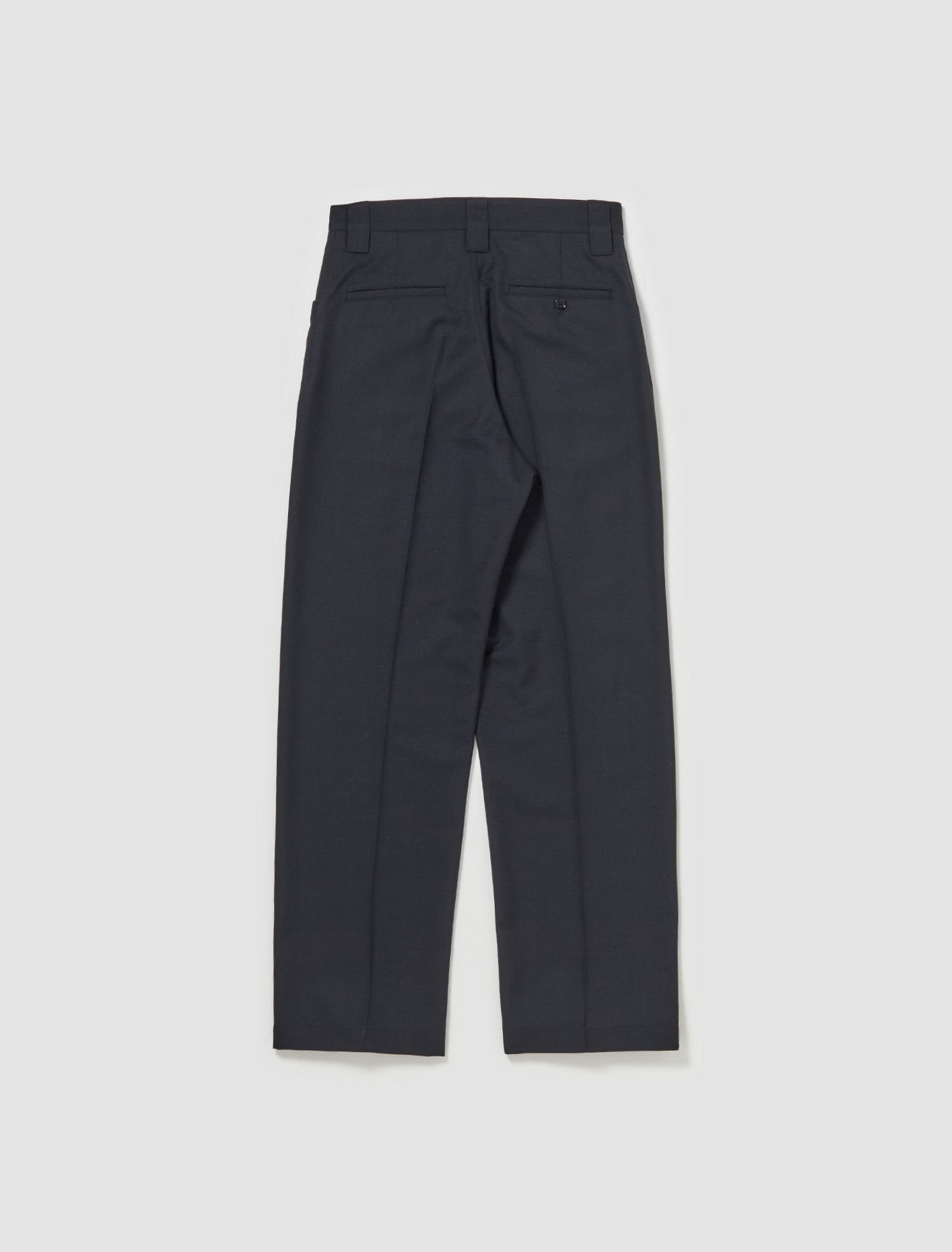 Straight Pants in Marine Melange